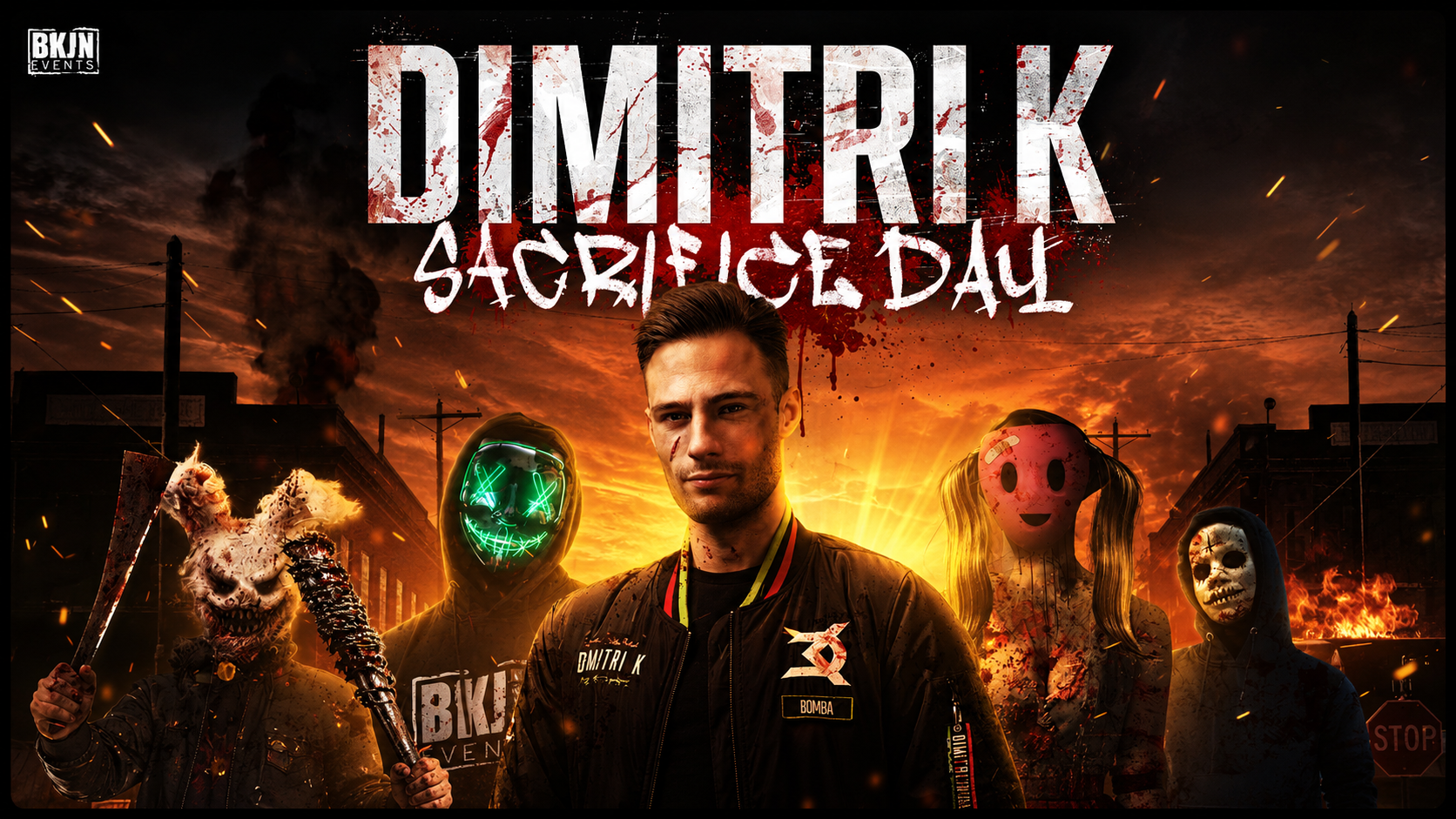 Dimitri K - Sacrifice Day 2026, affiche